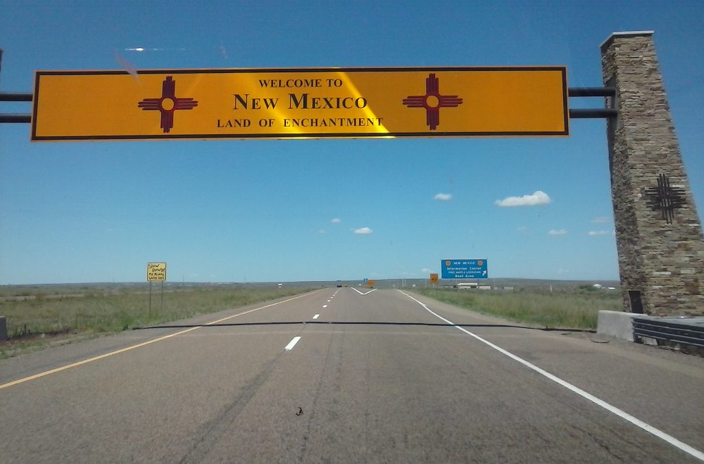 I-40 Route 66 in New Mexico