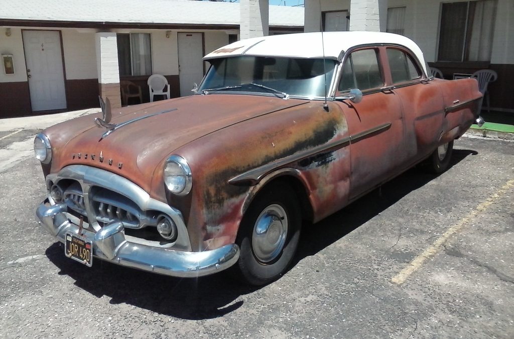 Packard in Seligman, AZ on US Route 66