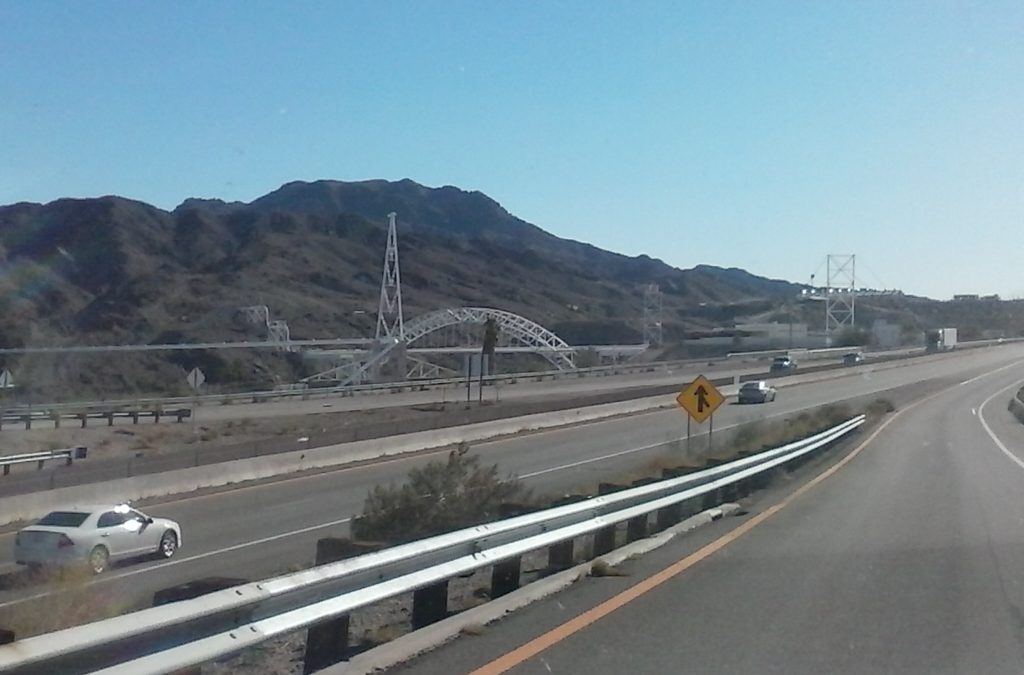 I-40 at Topock, AZ