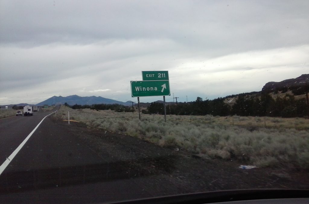 Winona, Arizona - get your kicks on US Route 66
