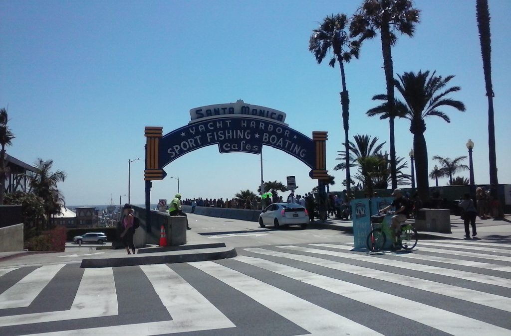 Santa Monica Pier, Santa Monica, CA - the terminus of US Route 66