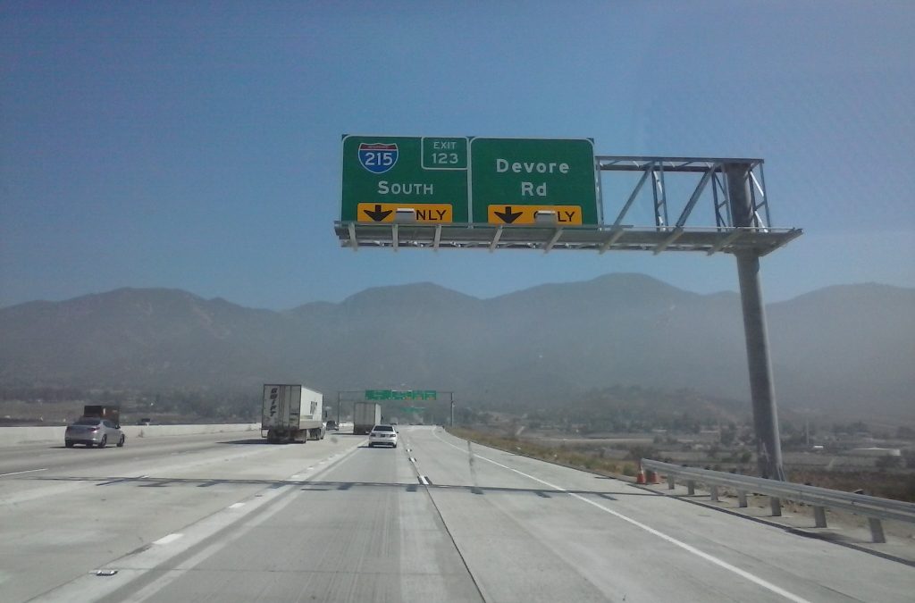 They Put This Exit For Devore, CA on I-15 So I Could Get to Route 66, America's Main Street