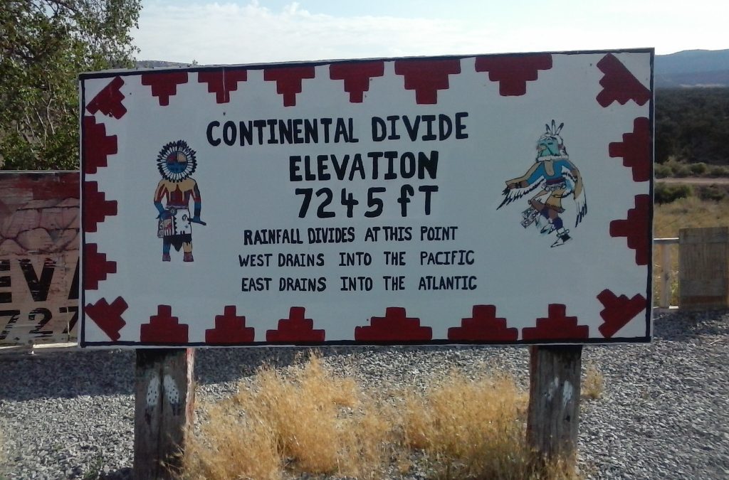 Continental Divide Along Route 66